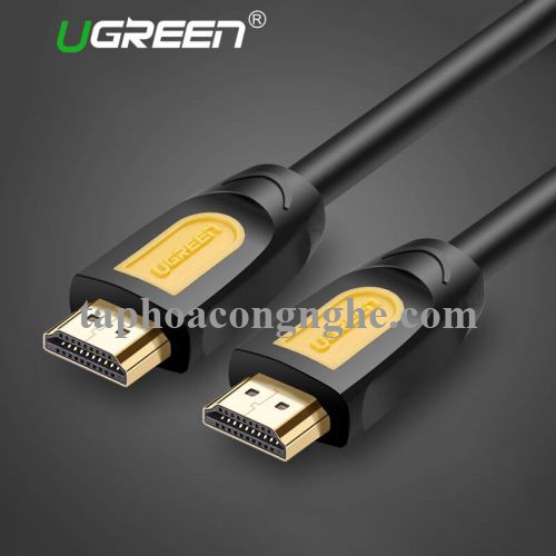 Ugreen 10170 10M màu Vàng Cáp tín hiệu HDMI chuẩn 1.4 hỗ trợ phân giải 4K * 2K HD101 30010170